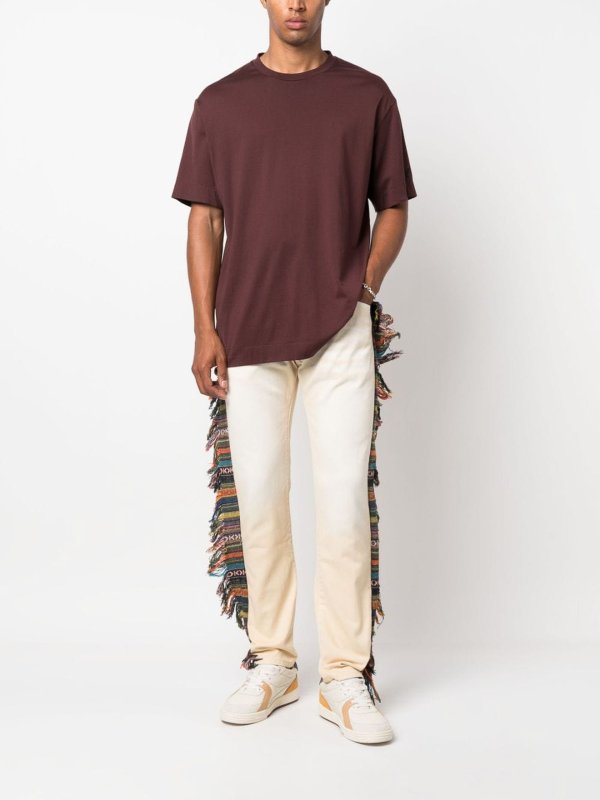 Multicolor straight jeans shop online: ALCHEMIST