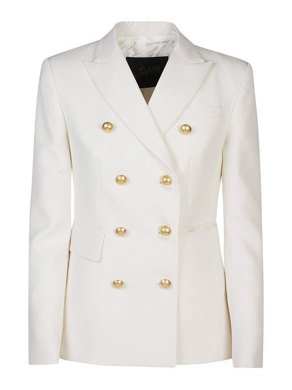 SEAFARER: casual jackets - Double-breasted wool jacket