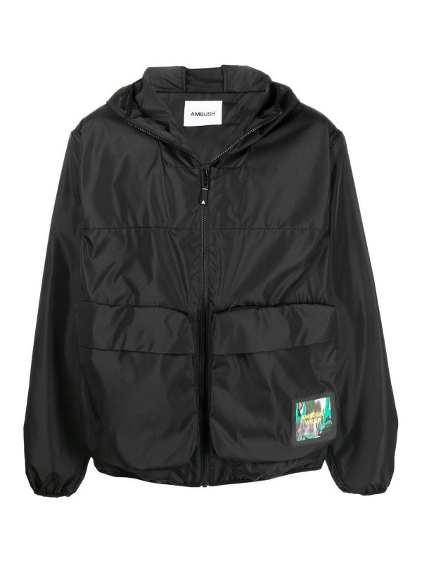 AMBUSH: casual jackets - Zip hoodie jacket
