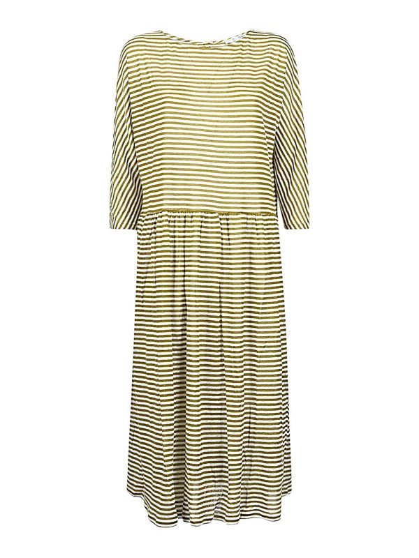 SHIRT C-ZERO: マキシドレス - マキシドレス - 緑