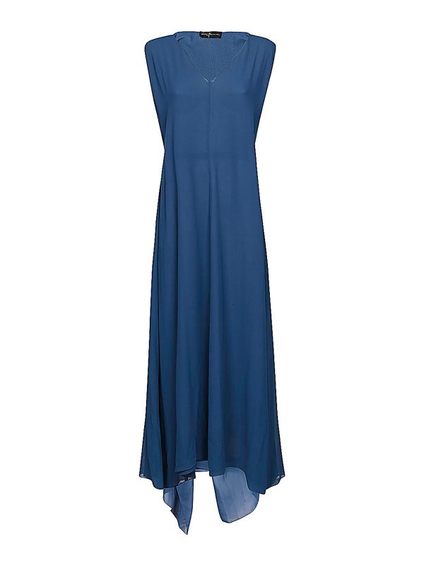 CORTANA: マキシドレス - マキシドレス - ブルー