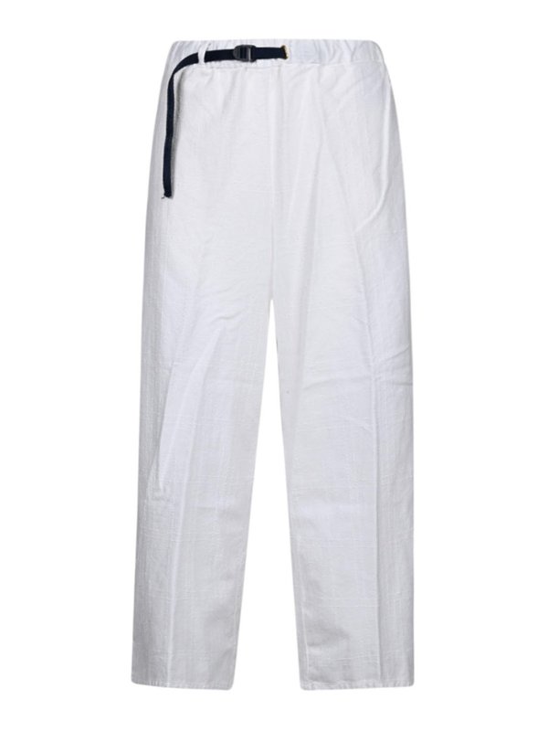 WHITE SAND: トラウザーショーツ - ショートパンツ - 白