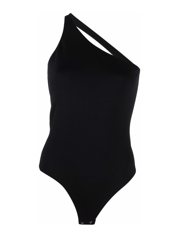 ALEXANDER MCQUEEN: Tops y camisetas sin mangas - Top - Negro