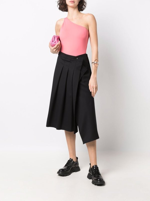 One shoulder body shop online: ALEXANDER MCQUEEN