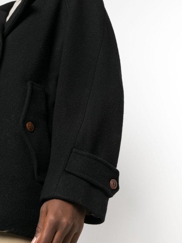 The Best Shops ALYSI: short coats - Wool short coat