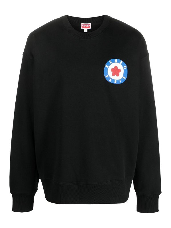 KENZO: Sweatshirts & Sweaters - Logo cotton sweatshirt