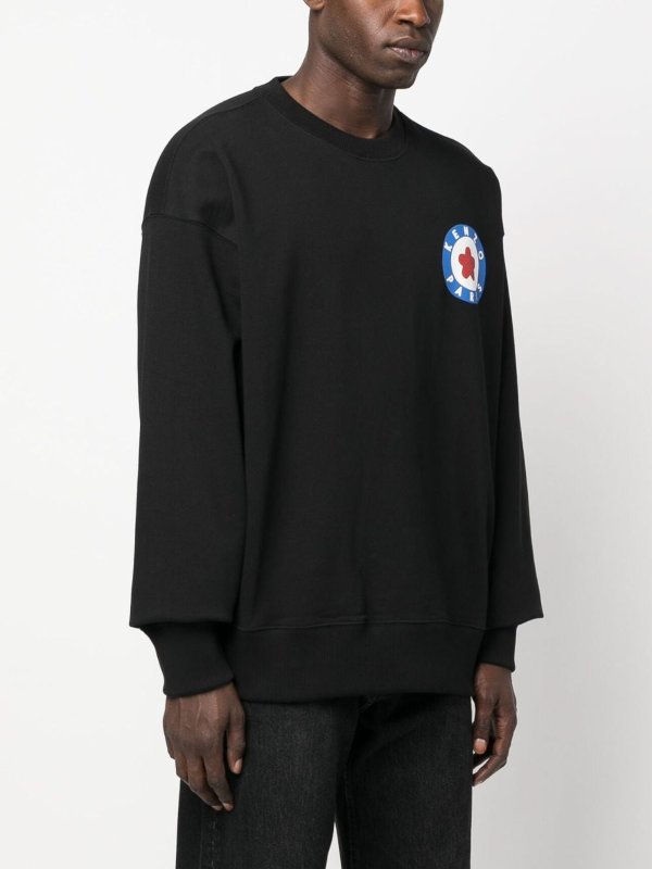 KENZO: Sweatshirts & Sweaters online - Logo cotton sweatshirt