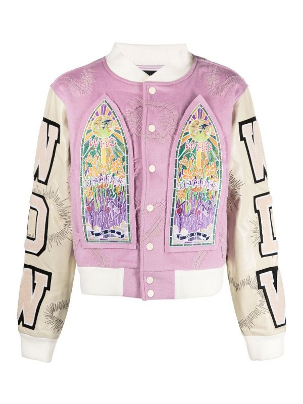 WHO DECIDES WAR: casual jackets - Varsity cotton jacket
