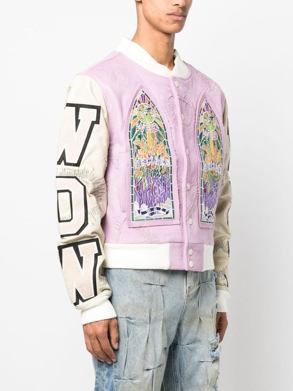 WHO DECIDES WAR: casual jackets online - Varsity cotton jacket