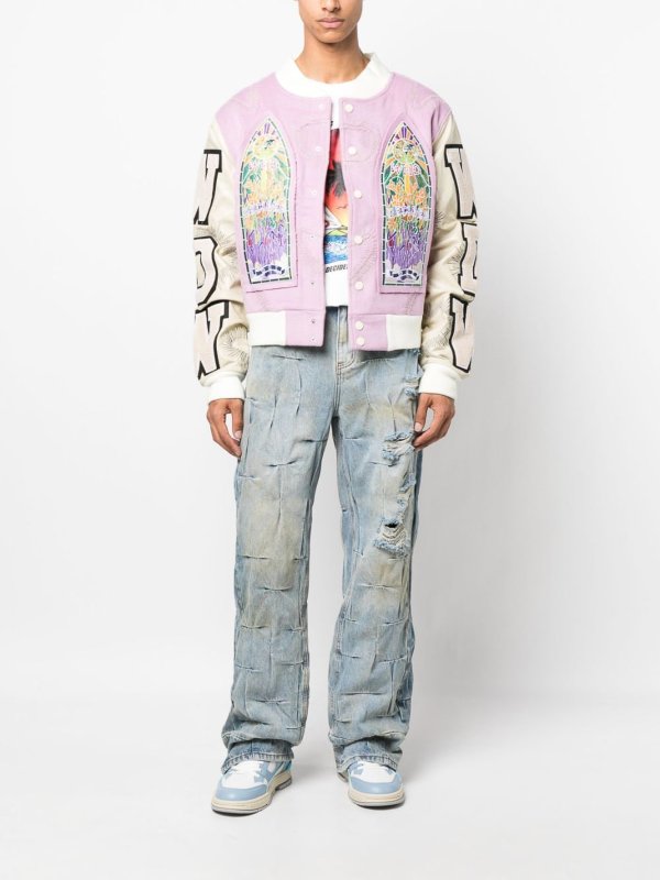 The Best Shops WHO DECIDES WAR: casual jackets - Varsity cotton jacket