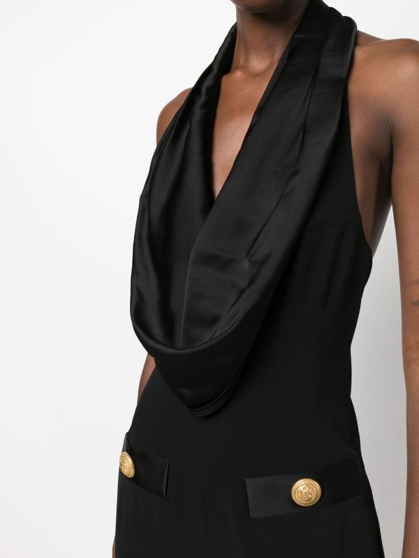 The Best Shops Balmain: Jumpsuits - Jumpsuit - Schwarz