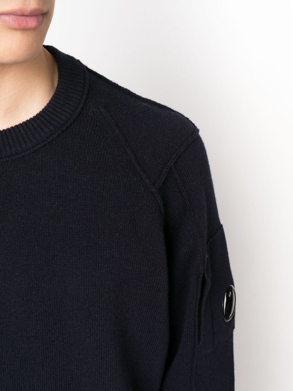 The Best Shops C.P. COMPANY: crew necks - Wool crewneck jumper
