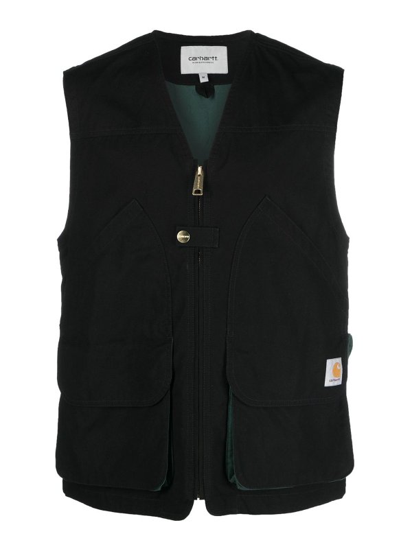 CARHARTT: Westen - Weste - Schwarz