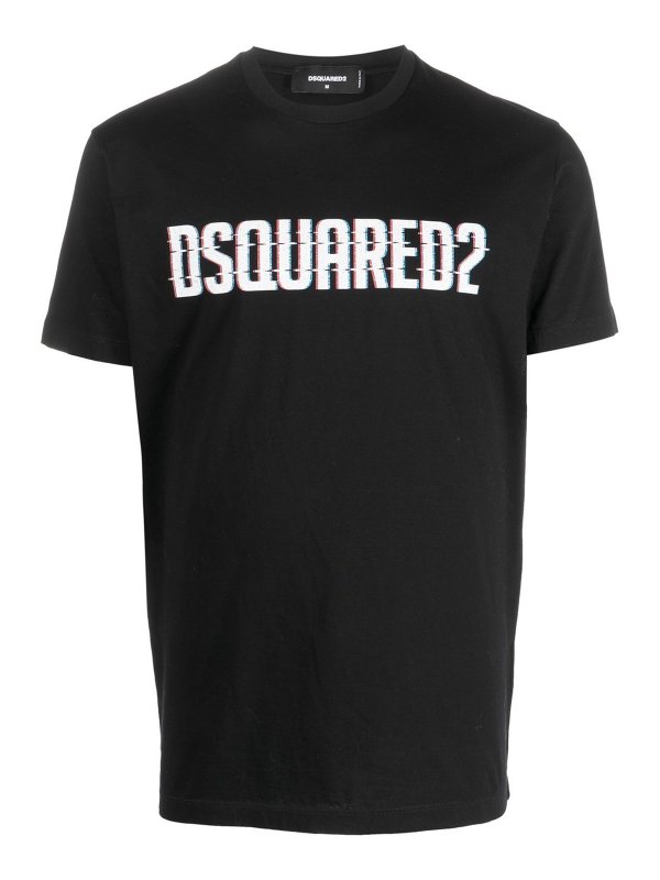 DSQUARED2: Camisetas - Camiseta - Negro