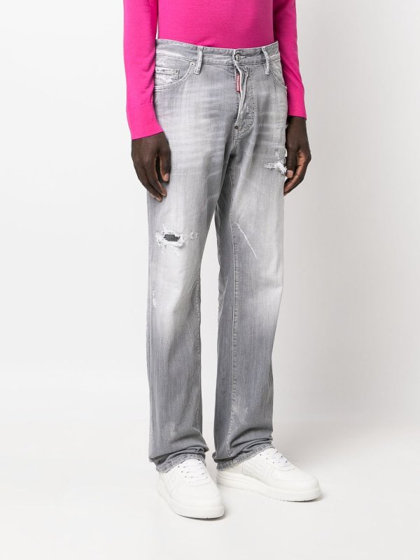 The Best Shops DSQUARED2: Bootcut Jeans - Grau