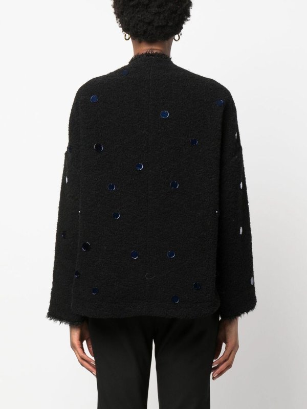 The Best Shops FORTE FORTE: カジュアルジャケット - カジュアルジャケット - 黒