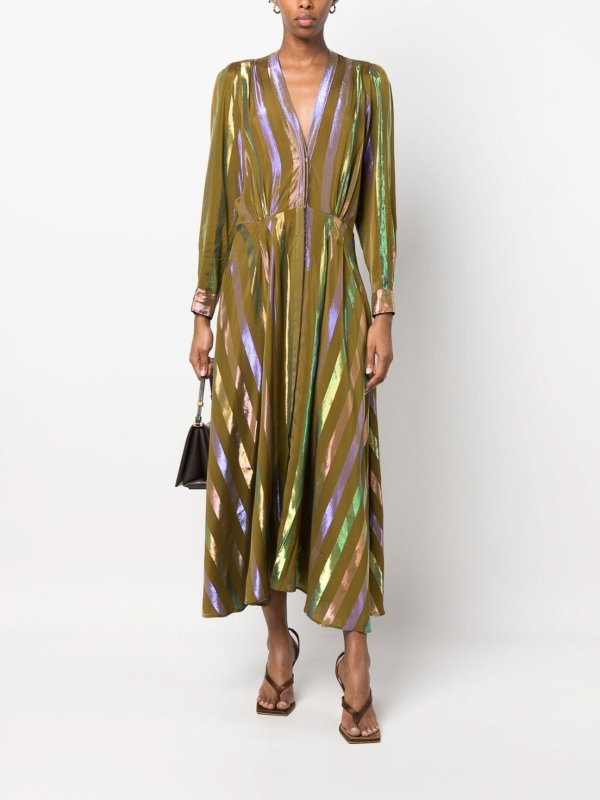 The Best Shops FORTE FORTE: maxi dresses - Viscose silk blend long dress