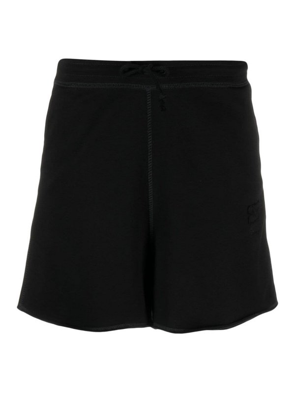 GANNI: Shorts - Shorts - Negro