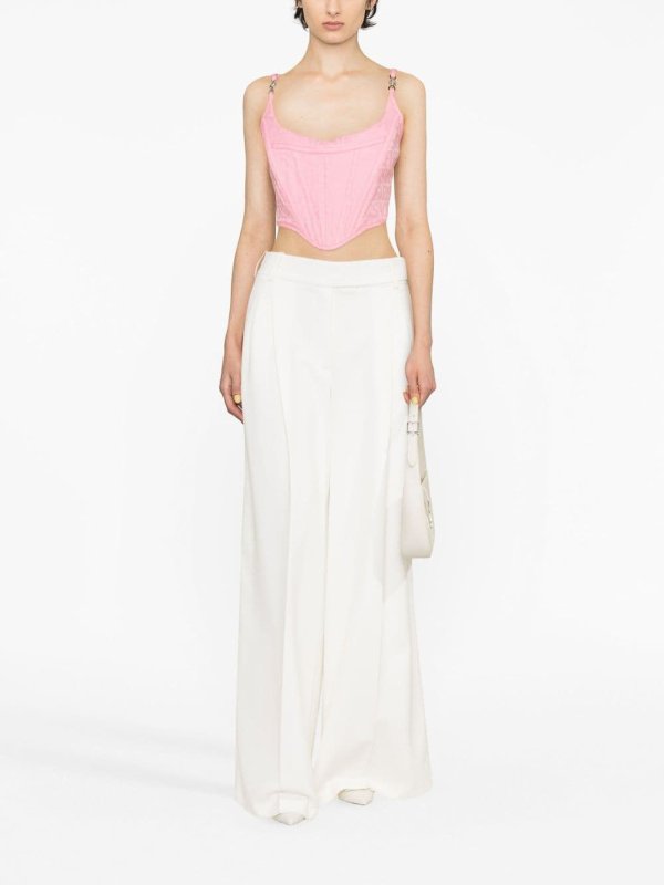 Allover logo bra shop online: VERSACE