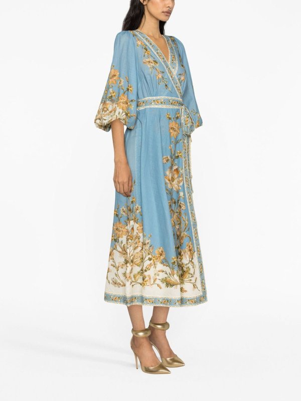 ZIMMERMANN buy online Maxikleid - Blau