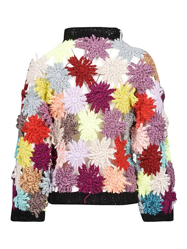 CAVIA: Strickpullover mit Rundhalsausschnitt online - Rundhalspullover - Bunt