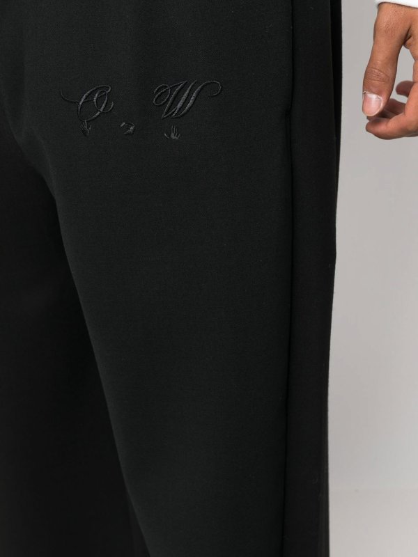 OFF-WHITE: Trousers Shorts online - Wool trousers