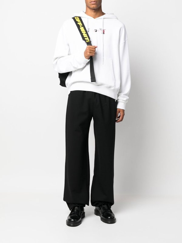 Wool trousers shop online: OFF-WHITE