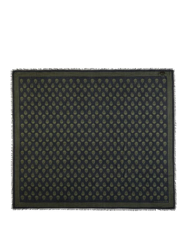 ALEXANDER MCQUEEN: スカーフ - スカーフ - 黒