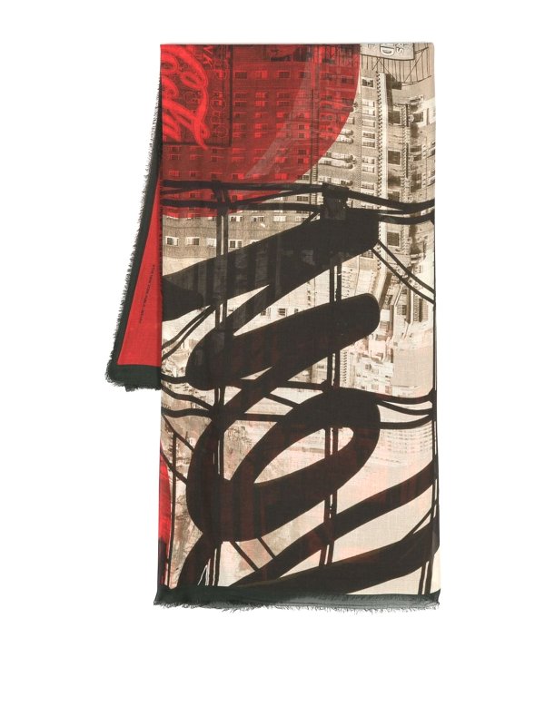 FALIERO SARTI: スカーフ - スカーフ - 赤