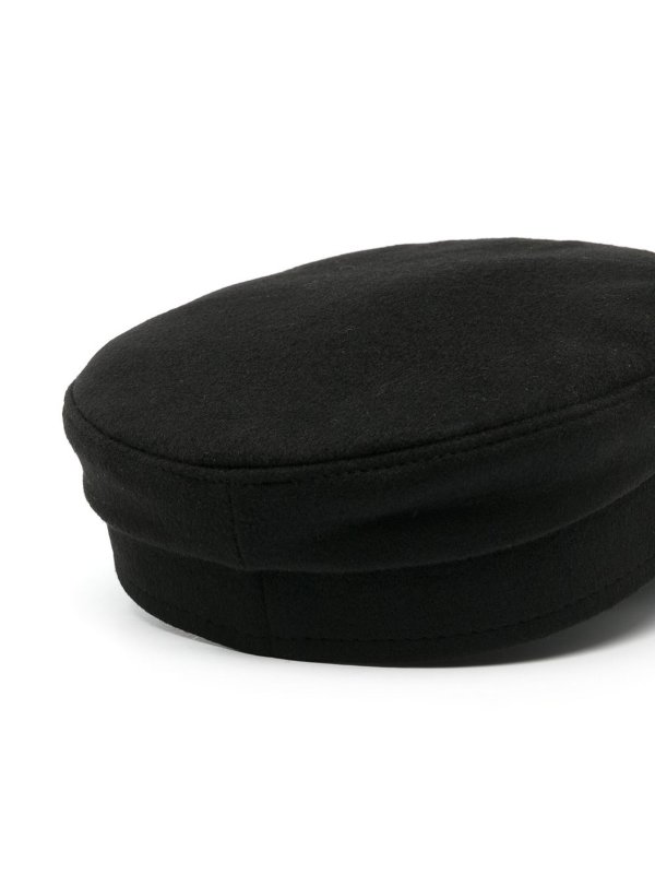 RUSLAN BAGINSKIY: hats & caps online - Baker boy wool cap