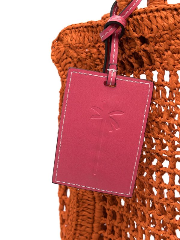 Net raffia handbag shop online: MANEBI