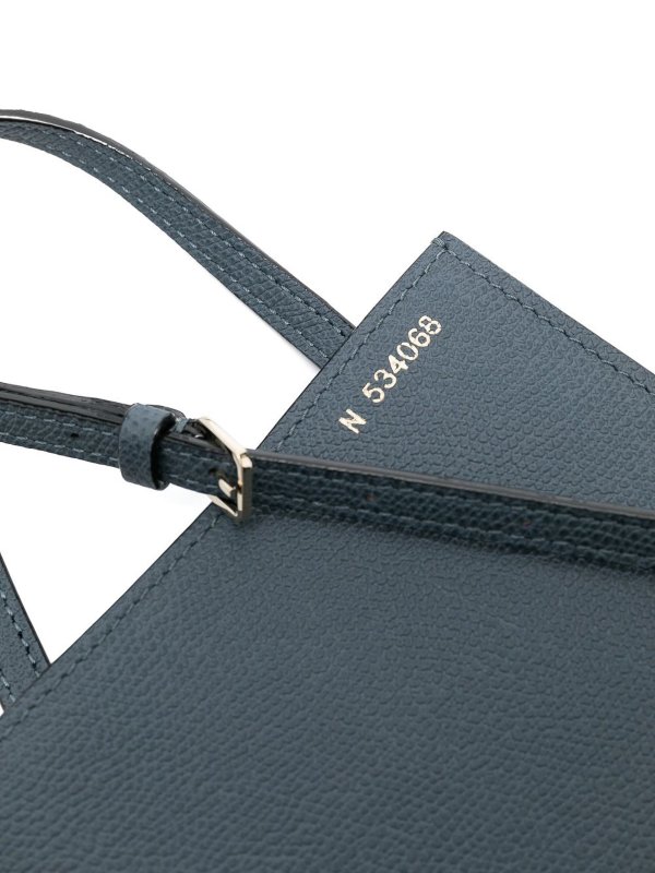 VALEXTRA: cross body bags online - Mini soft leather crossbody bag