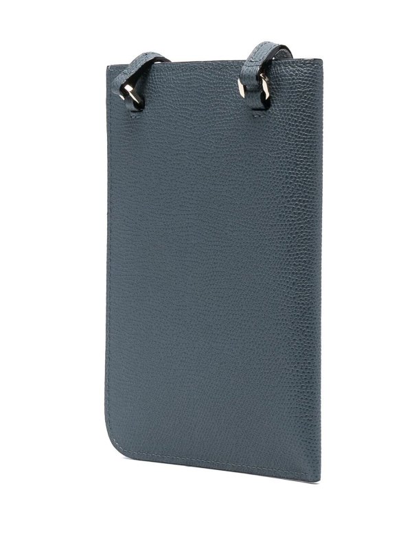 The Best Shops VALEXTRA: cross body bags - Mini soft leather crossbody bag