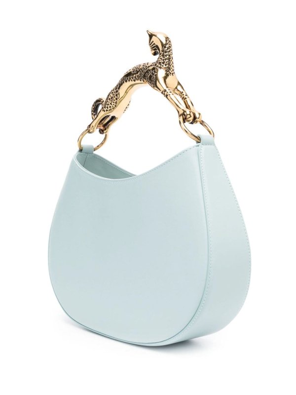 Hobo leather handbag shop online: LANVIN