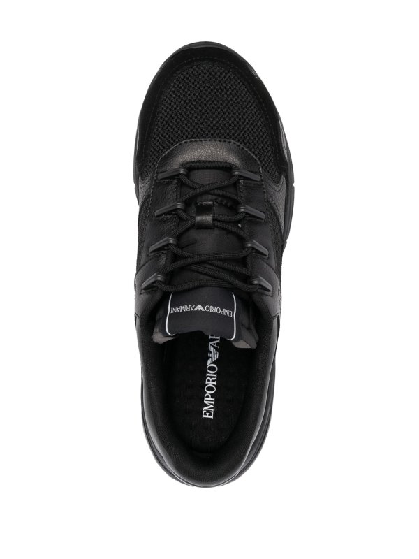 Logo sneakers shop online: EMPORIO ARMANI