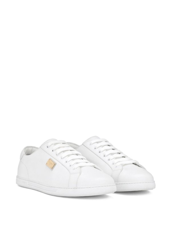 The Best Shops DOLCE & GABBANA: trainers - Saint tropez leather sneakers