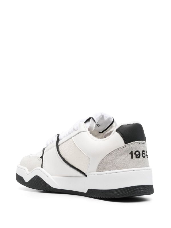 The Best Shops DSQUARED2: trainers - Logo velour sneakers