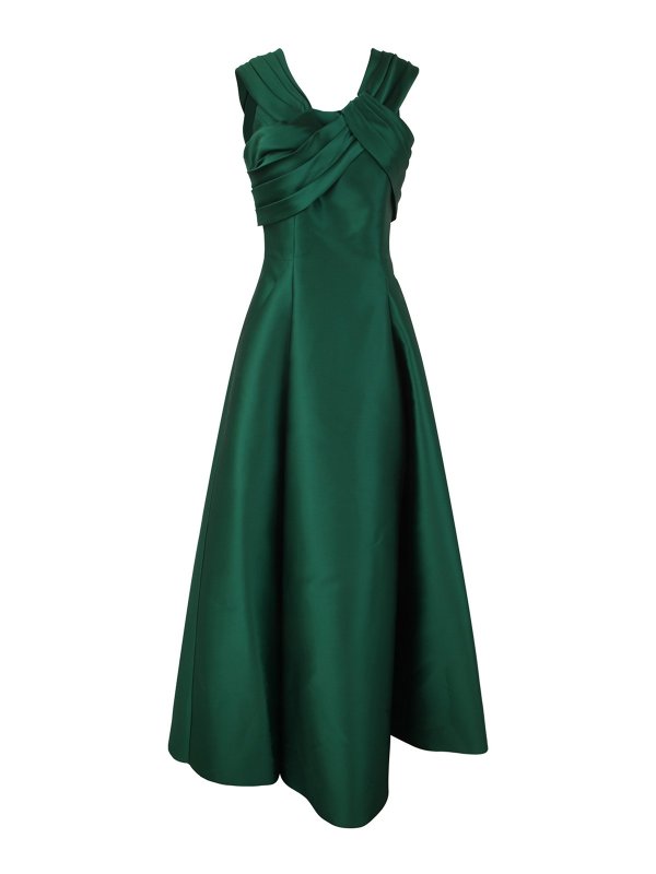 ALBERTA FERRETTI: Maxi robe - Maxi Robe - Vert