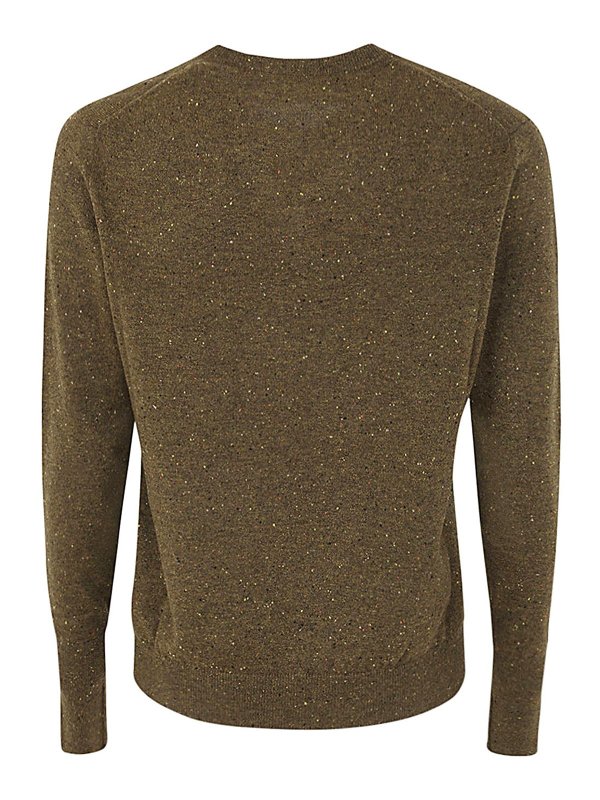 BALLANTYNE: maglia collo a v online - V neck pullover