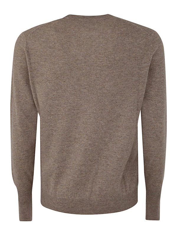 BALLANTYNE: maglia collo a v online - V neck pullover