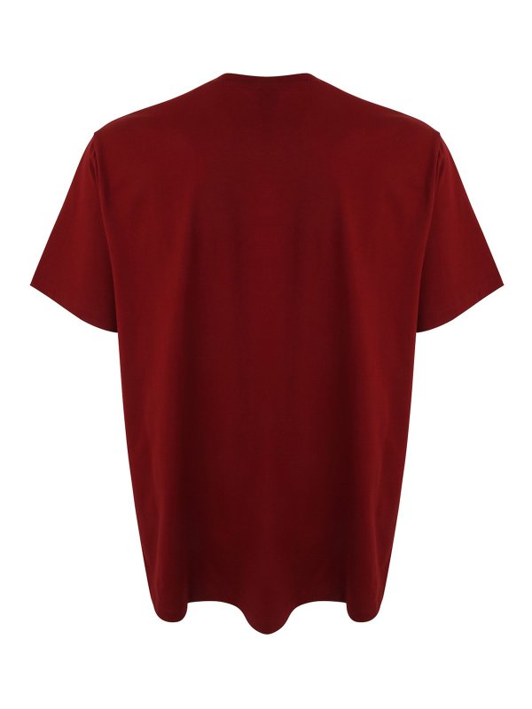 Balmain: Camisetas online - Camiseta - Rojo