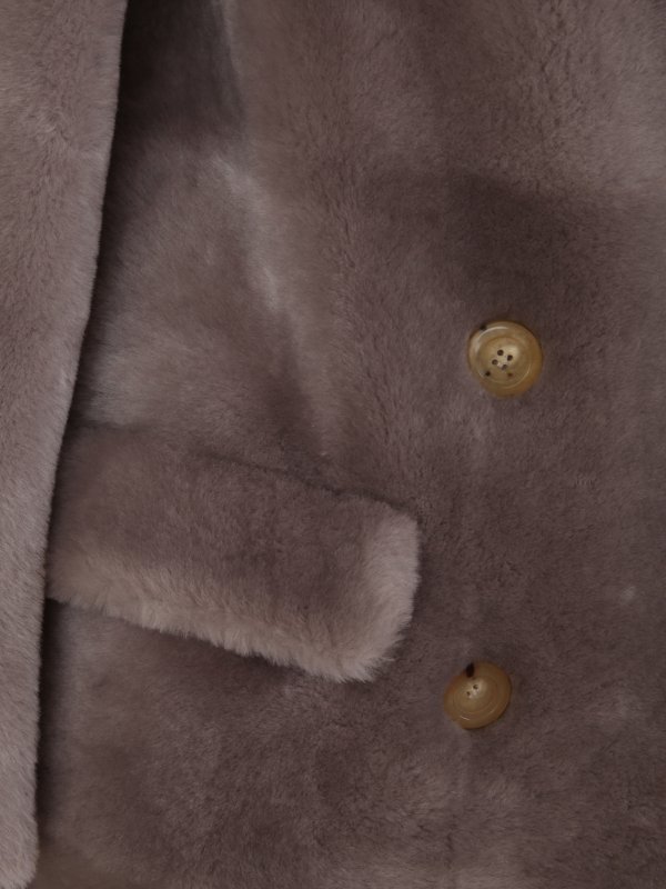 The Best Shops Blancha: short coats - Shearling coat