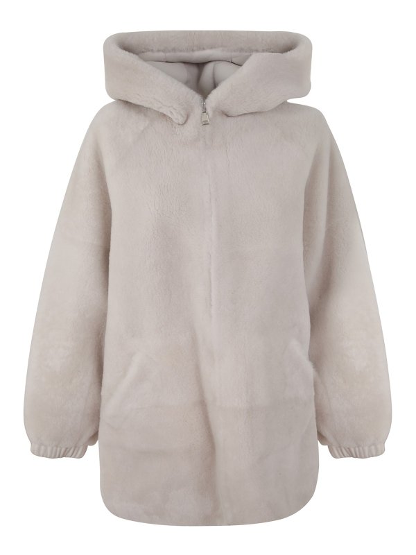 Blancha: casual jackets - Shearling jacket