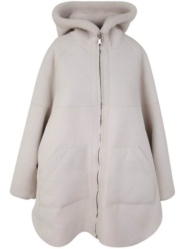 Shearling jacket shop online: Blancha