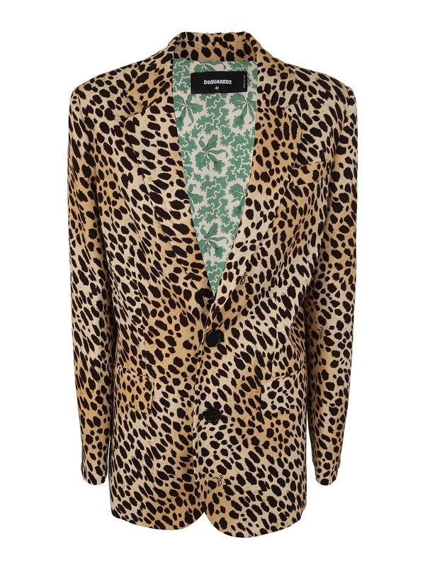 DSQUARED2: カジュアルジャケット - カジュアルジャケット - ブラウン