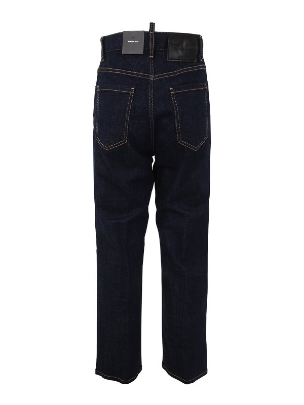 DSQUARED2: jeans dritti, a sigaretta online - Jeans di Boston