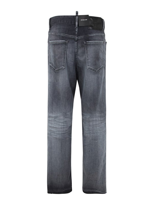 DSQUARED2: straight leg jeans online - San diego jean