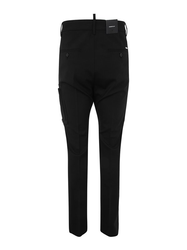 DSQUARED2: casual trousers online - Cigarette pants