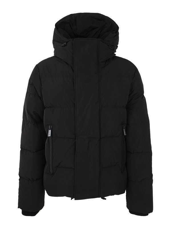 DSQUARED2: padded jackets - Camo puffer