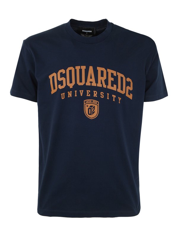 DSQUARED2: T-shirts - T-Shirt - Bleu